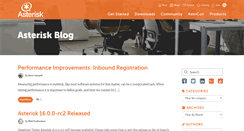 Desktop Screenshot of blogs.asterisk.org